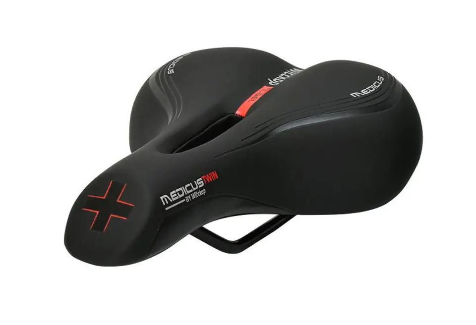 ⁨Bike Saddle Wittkop Medicus Twin 2.0⁩ at Wasserman.eu