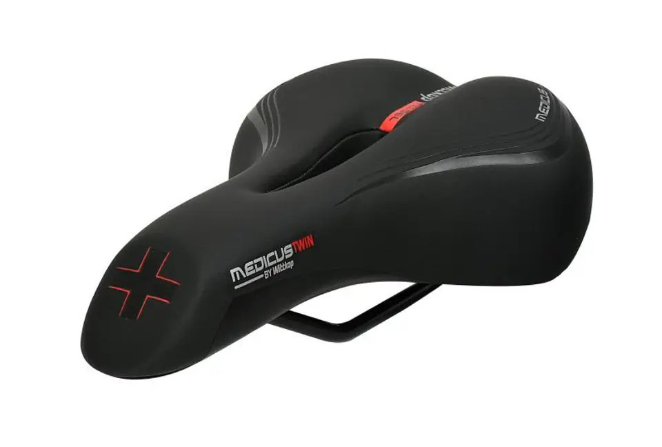 ⁨Bike Saddle Wittkop Medicus Twin 1.0⁩ at Wasserman.eu