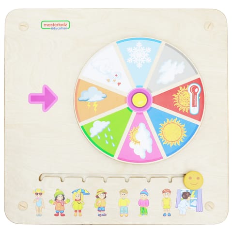 ⁨MASTERKIDZ Tablica Edukacyjna Pogoda⁩ w sklepie Wasserman.eu