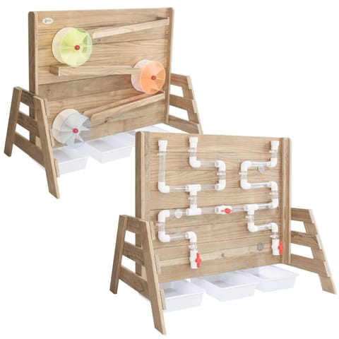 ⁨CLASSIC WORLD EDU Drewniana  Ściana Zabawa Wodą⁩ w sklepie Wasserman.eu