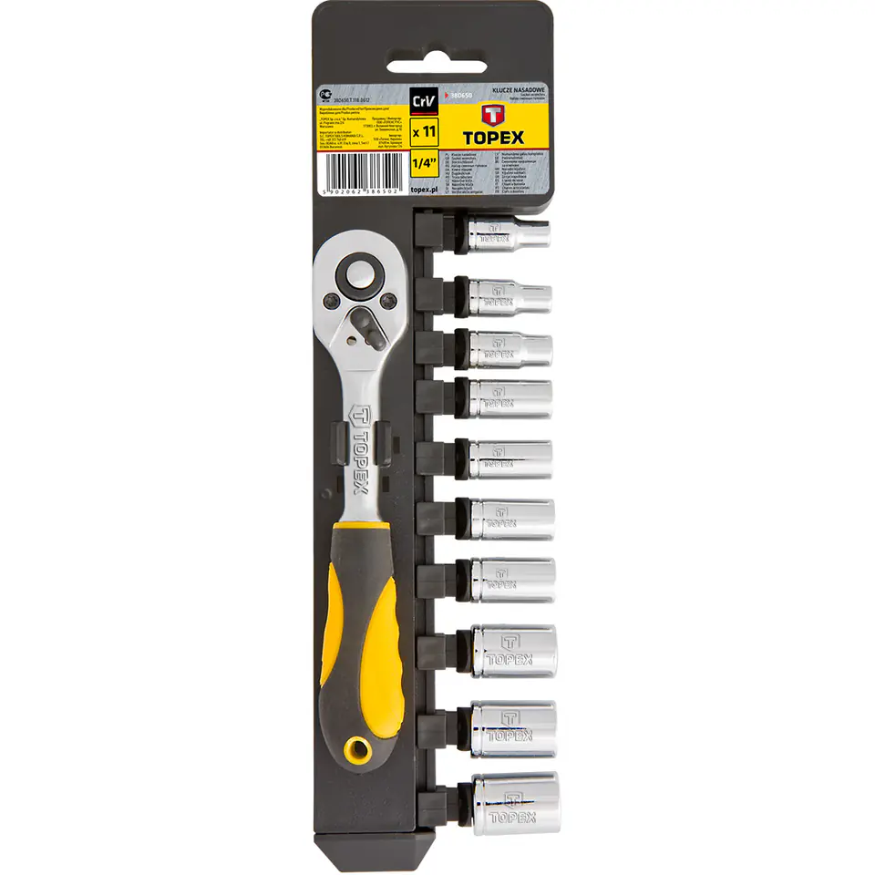 Klucze nasadowe 1/4", zestaw 11 szt. w sklepie Wasserman.eu