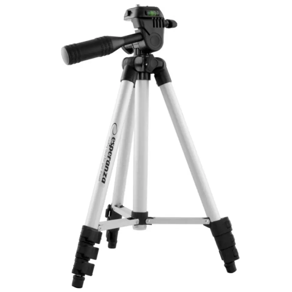 Esperanza EF108 tripod Action camera 3 leg(s) Black, Stainless steel at Wasserman.eu