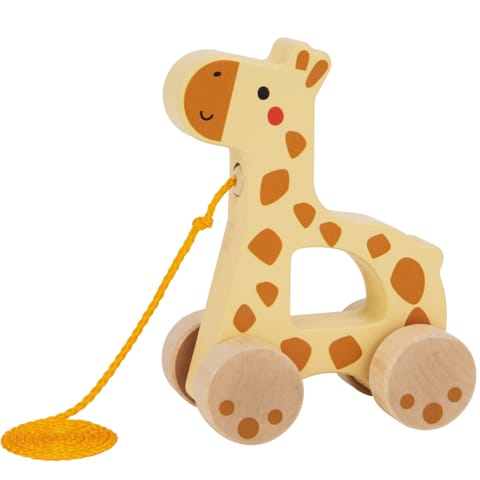 ⁨TOOKY TOY Żyrafka do Ciągnięcia Drewniany⁩ w sklepie Wasserman.eu