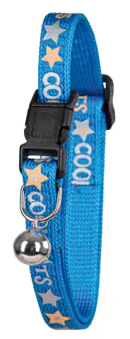 ⁨KERBL Katzenhalsband mit sicherem Verschluss 10mm, blau [81602]⁩ im Wasserman.eu