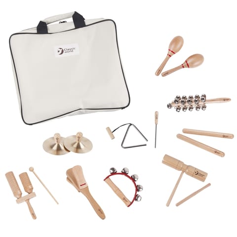 ⁨CLASSIC WORLD EDU Zestaw Instrumentów Muzycznych 9 Akcesoriów⁩ w sklepie Wasserman.eu