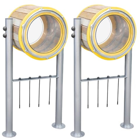 ⁨CLASSIC WORLD EDU Zestaw Bębenki XXL 2 szt. Instrument Perkusja Ogrodowa⁩ w sklepie Wasserman.eu