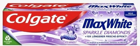⁨Colgate Max White Sparkle Diamonds Pasta do Zębów 75 ml⁩ w sklepie Wasserman.eu