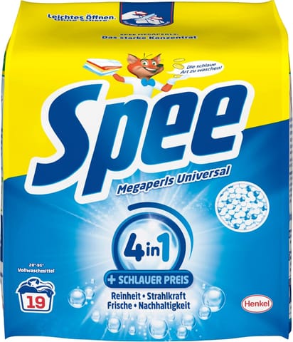 ⁨Spee Universal Megaperls 4 in 1 Proszek do Prania 19 prań⁩ w sklepie Wasserman.eu