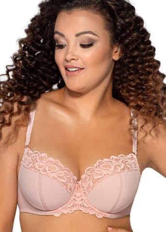 ⁨BIUSTONOSZ AVA 1992 POWDER PINK (kolor pudrowy róż, rozmiar 75F)⁩ w sklepie Wasserman.eu