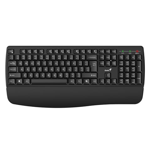 ⁨Genius KB-7123 Copilot klawiatura bezprzewodowa CZ/SK, czarna⁩ w sklepie Wasserman.eu
