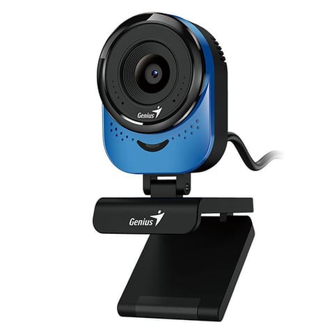 ⁨Genius Webcam FaceCam 1000X kamera web, niebieska HD 720P⁩ w sklepie Wasserman.eu