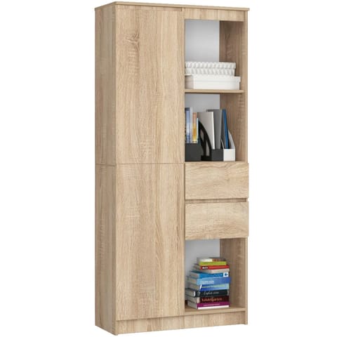 ⁨REGAŁ R15 R80 1D 2SZ CLP PK SONOMA⁩ w sklepie Wasserman.eu