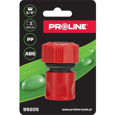 ⁨SZYBKOZŁĄCZE PRZELOTOWE 3/4" KARTA PROLINE⁩ w sklepie Wasserman.eu