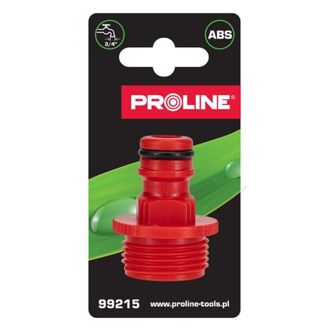 ⁨PRZYŁĄCZE Z GWINTEM ZEWNĘTRZNYM 3/4" KARTA PROLINE⁩ w sklepie Wasserman.eu