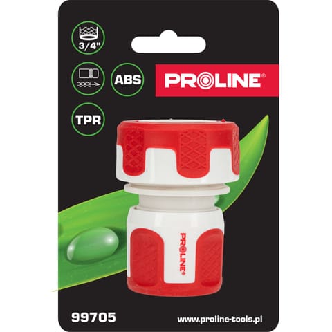 ⁨QUICK HOSE CONNECTOR 3/4" BLISTER PROLINE⁩ at Wasserman.eu