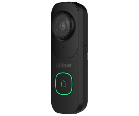 ⁨DZWONEK BEZPRZEWODOWY Z KAMERĄ + GONG BEZPRZEWODOWY VDKP01-BG Wi-Fi 6, 4 Mpx DAHUA⁩ w sklepie Wasserman.eu