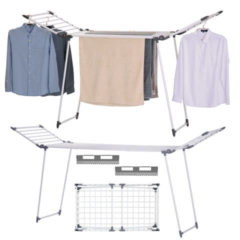 ⁨Suszarka na pranie teleskopowa ADAJA biała⁩ w sklepie Wasserman.eu