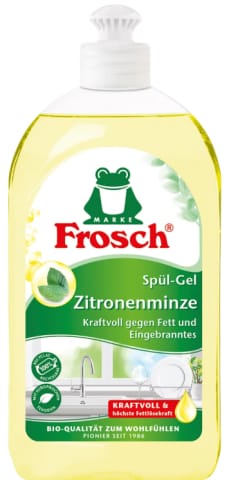 ⁨Frosch Zitronenminze Płyn do Naczyń 500 ml⁩ w sklepie Wasserman.eu
