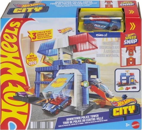 ⁨Hot Wheels City Komisariat policji Zestaw⁩ w sklepie Wasserman.eu