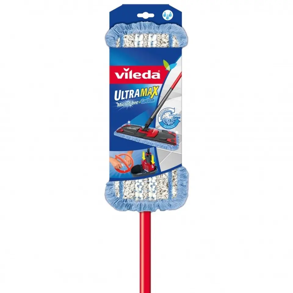 Vileda Mop UltraMax Micro & Cotton 140911 White at Wasserman.eu