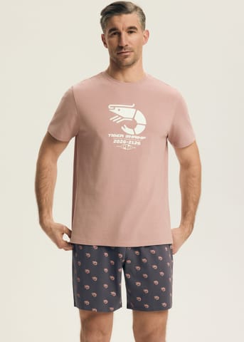 ⁨PIŻAMA HENDERSON 44520 BRAD 34X (kolor  mauve, rozmiar M)⁩ w sklepie Wasserman.eu