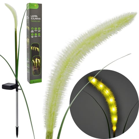 ⁨LAMPA SOLARNA TRAWA 6 LED 75CM⁩ w sklepie Wasserman.eu