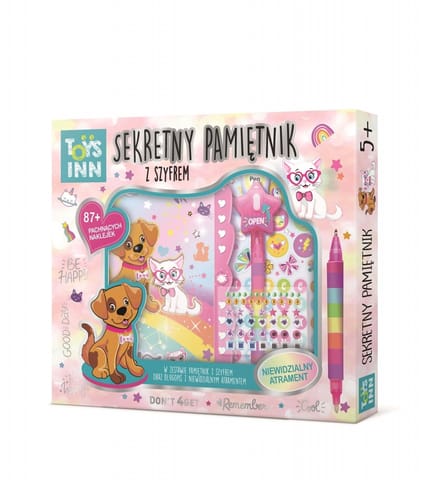 ⁨Pamiętnik Secret Message Zwierzęta⁩ w sklepie Wasserman.eu