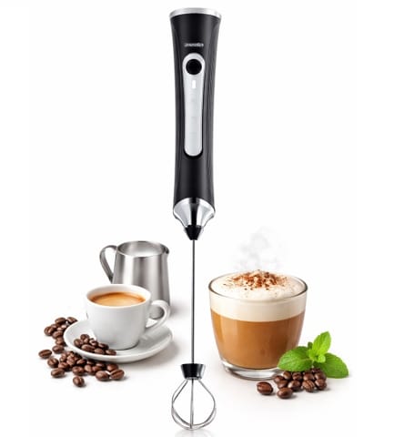 ⁨Akumulatorowy spieniacz do mleka – 2 w 1⁩ w sklepie Wasserman.eu