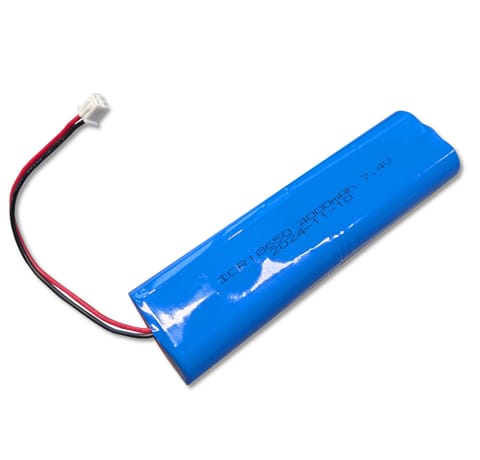 ⁨Akumulator do wózków paletowych z wagą i drukarką 7,4V/4Ah⁩ w sklepie Wasserman.eu