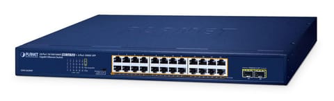 ⁨Planet 19" 24-Port 10/100/1000T⁩ w sklepie Wasserman.eu