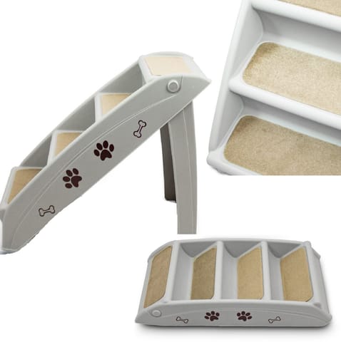 ⁨Lekkie Schody schodki dla psa kota do 100 kg wytrzymałe mocne trap⁩ w sklepie Wasserman.eu