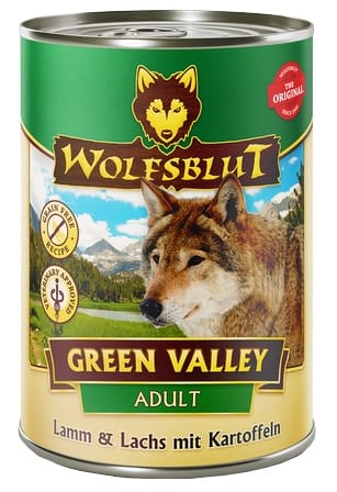 ⁨Wolfsblut Dog Green Valley can 395g⁩ at Wasserman.eu