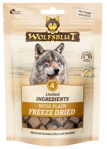 ⁨Wolfsblut Dog Limited Ingredients Freeze Dried Wide Plain - konina 40g⁩ w sklepie Wasserman.eu