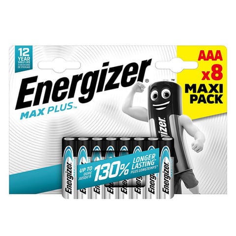 ⁨ENERGIZER MAX Plus Jednorazowa alkaliczna baterie AAA, 8-pack⁩ w sklepie Wasserman.eu