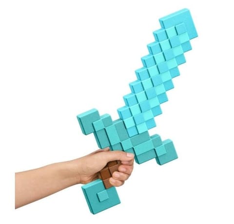 ⁨Minecraft Diamentowy miecz Zabawka Role Play⁩ w sklepie Wasserman.eu