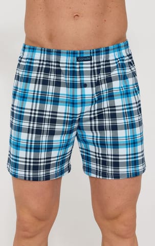 ⁨BOKSERKI CORNETTE COMFORT CM-002/340 (kolor krata, rozmiar M)⁩ w sklepie Wasserman.eu