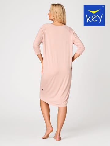 ⁨KOSZULA KEY LND-731 A26 (kolor MORELOWY, rozmiar S)⁩ w sklepie Wasserman.eu