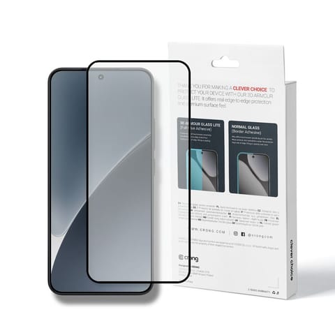 ⁨Crong 3D Armour Glass Lite - Hartowane szkło Full Glue do Xiaomi 15⁩ w sklepie Wasserman.eu
