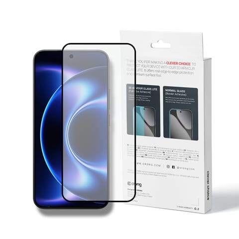 ⁨Crong 3D Armour Glass Lite - Hartowane szkło Full Glue do Xiaomi 17⁩ w sklepie Wasserman.eu