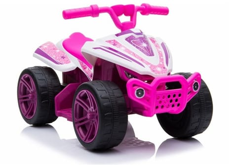 ⁨Quad na akumulator TR1805 Biało-różowy⁩ w sklepie Wasserman.eu