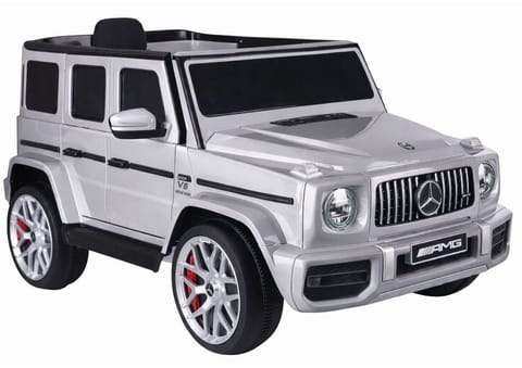 ⁨Auto Na Akumulator Mercedes G63 S306-1 Srebrny⁩ w sklepie Wasserman.eu