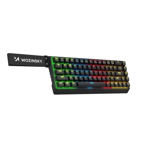 ⁨Klawiatura gamingowa mechaniczna podświetlana USB-A RGB - czarna⁩ w sklepie Wasserman.eu