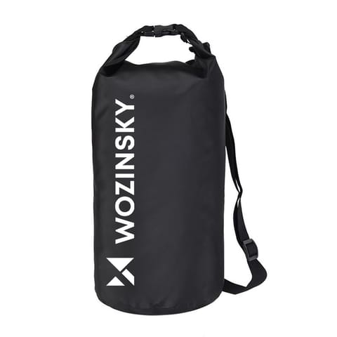 ⁨Worek torba wodoodporna outdoor na kajak SUP 10l - czarny⁩ w sklepie Wasserman.eu