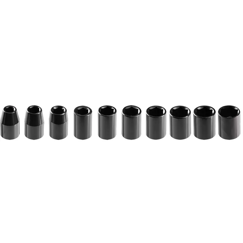 ⁨IMPACT SOCKETS 1/2'' 10-24MM 10 PIECES⁩ at Wasserman.eu