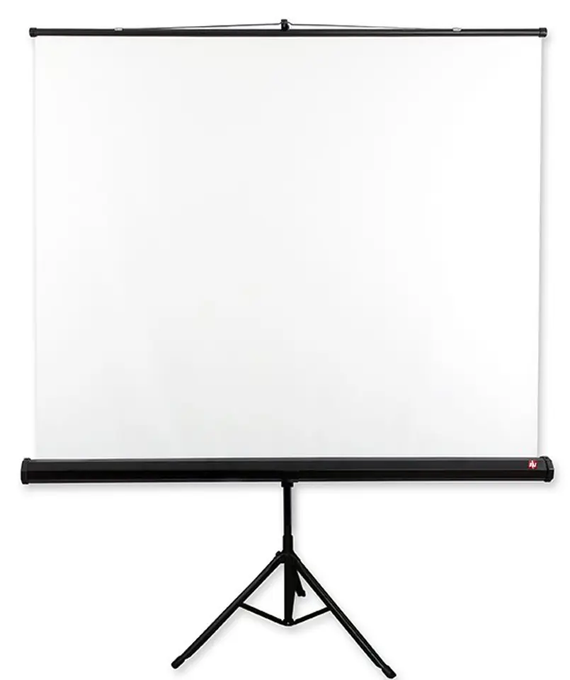 ⁨AVTEK Tripod Standard 175 Stand Projection Screen (Manually Expandable; 175 x 175 cm; 1:1; 97")⁩ at Wasserman.eu