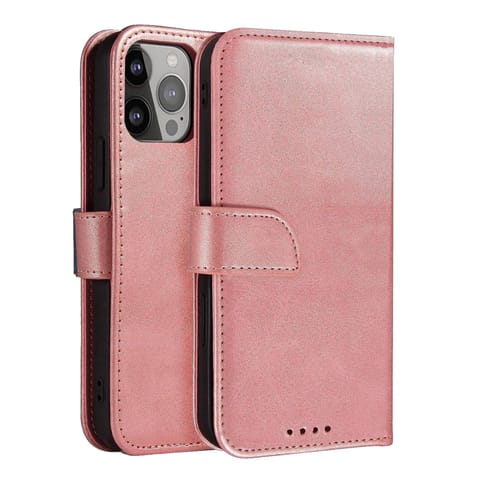⁨Etui pokrowiec z klapką do Samsung Galaxy S25 Magnet Case - różowe⁩ w sklepie Wasserman.eu