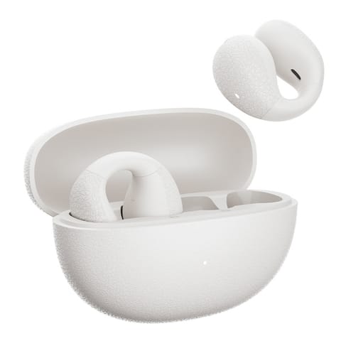 ⁨Słuchawki bezprzewodowe otwarte z mikrofonem Crossky C10 OWS ENC IPX5 BT - białe⁩ w sklepie Wasserman.eu