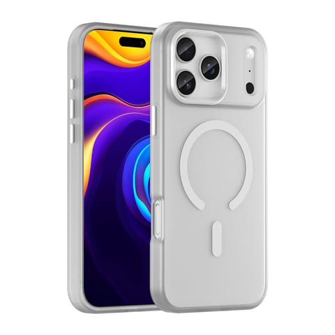 ⁨Etui case na iPhone 17 Pro Magnetic Abrasive MagSafe - matowe białe⁩ w sklepie Wasserman.eu