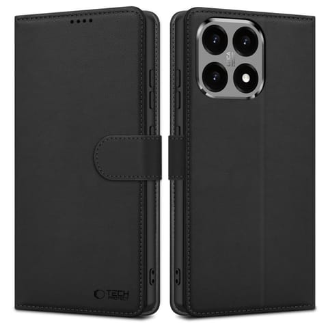 ⁨Etui zamykane futerał portfel na Xiaomi 15T Wallet - czarne⁩ w sklepie Wasserman.eu