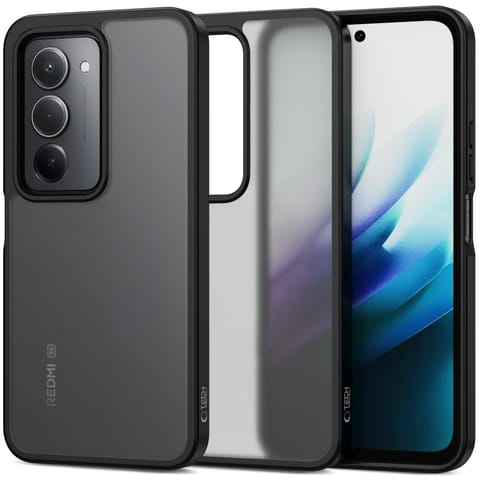 ⁨Etui pokrowiec case na Xiaomi Redmi 15 4G / 5G MagMat - czarny mat⁩ w sklepie Wasserman.eu